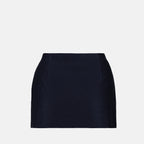 Skirts Mini skirt Prada Dark blue Women