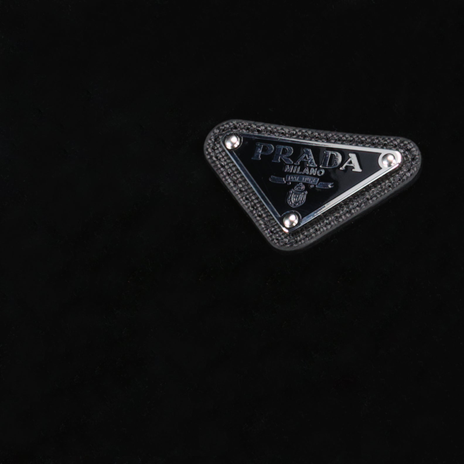 Coats Velvet down jacket Prada Black Man