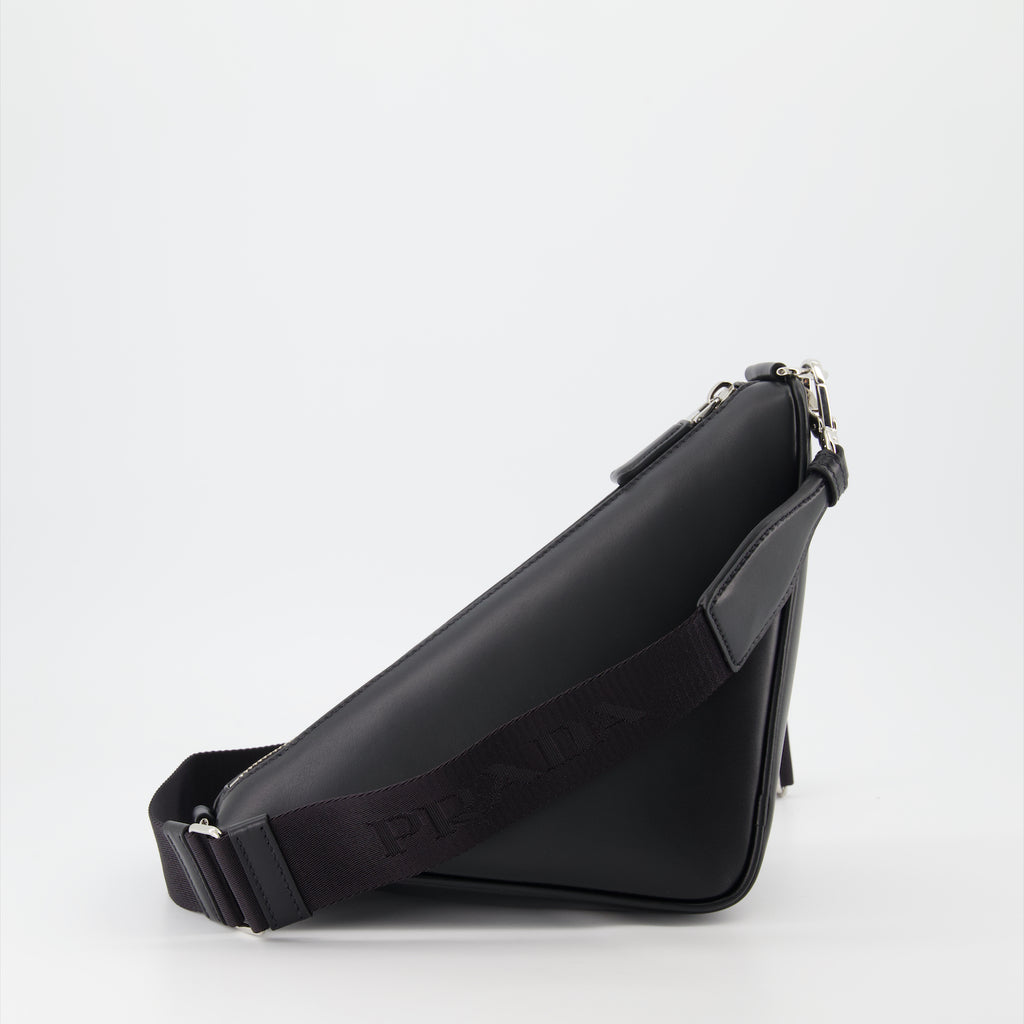 Crossbody bags Triangle bag Prada Black Man