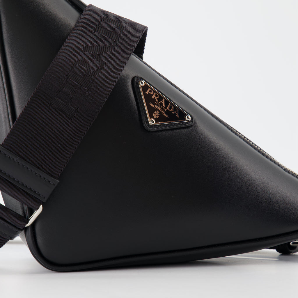 Crossbody bags Triangle bag Prada Black Man