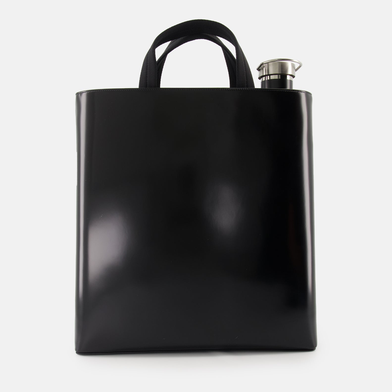 Borse a tracolla Sac cabas en cuir Prada Nero Homme