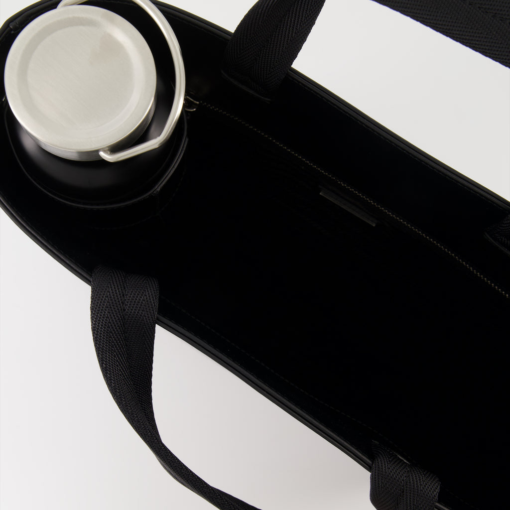 Borse a tracolla Sac cabas en cuir Prada Nero Homme