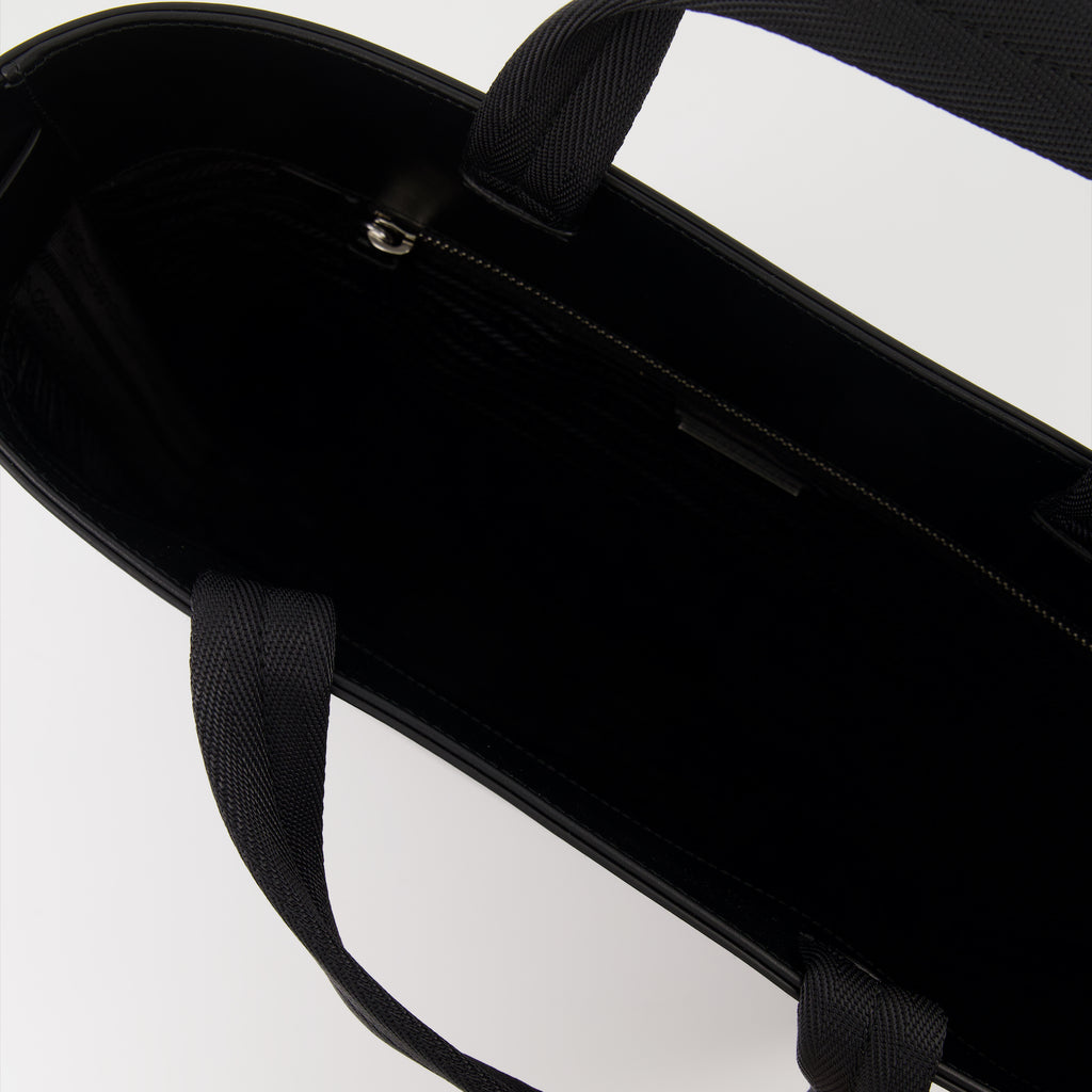 Borse a tracolla Sac cabas en cuir Prada Nero Homme