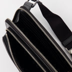 Sacs banane Sac banane en cuir Prada Noir Homme