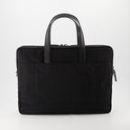 Borse sportive e da viaggio Porte-documents en Re-Nylon Prada Nero Homme