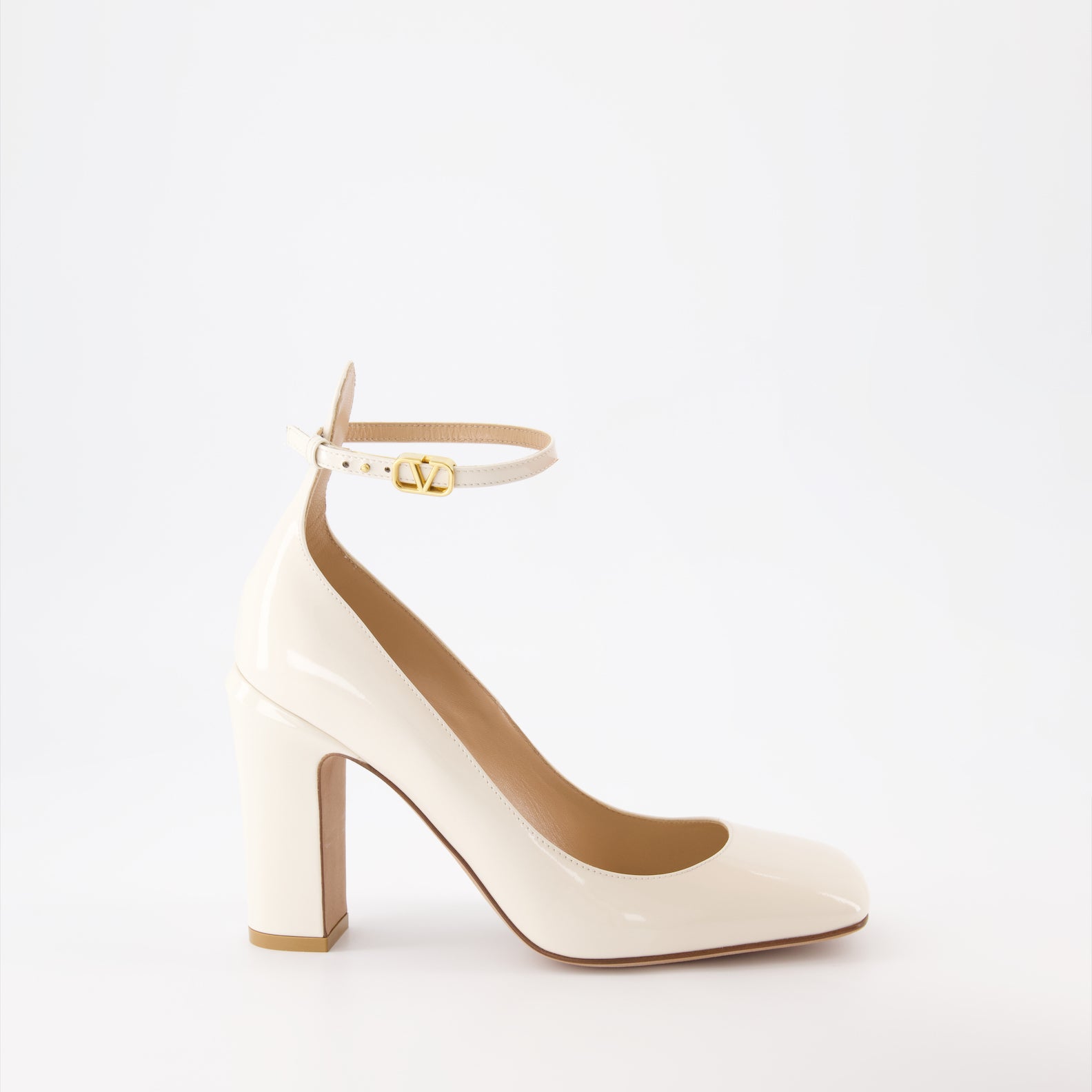 Pumps Escarpins Tan-Go Valentino Garavani Weiß Femme