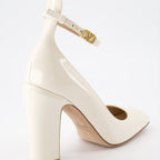 Pumps Escarpins Tan-Go Valentino Garavani Weiß Femme