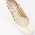 Pumps Escarpins Tan-Go Valentino Garavani Weiß Femme