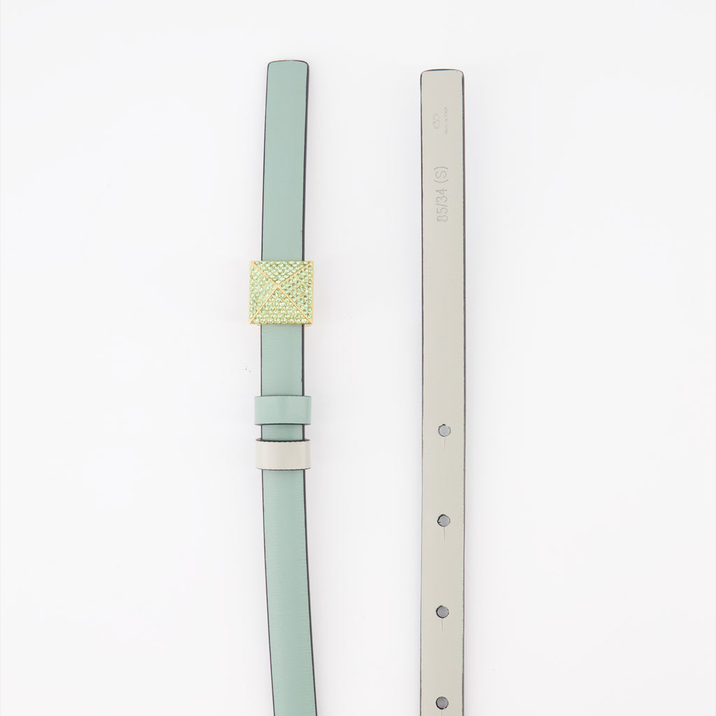 Belts Reversible One Stud Belt Valentino Garavani Blue Women