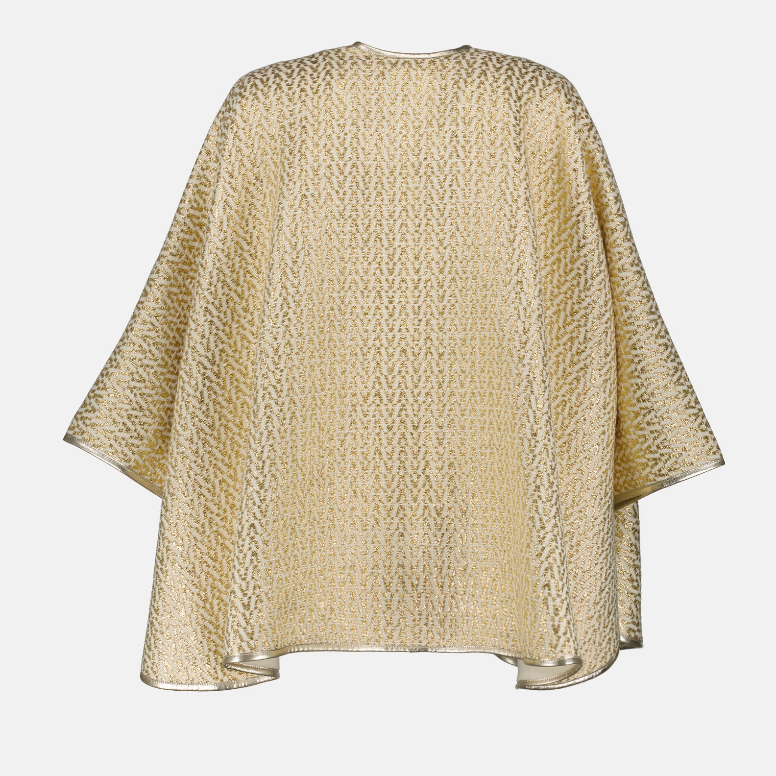 Giacche Poncho Optical Valentino Garavani Oro Femme