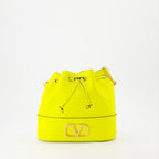 Borse secchiello Sac seau VLogo Valentino Garavani Giallo Femme