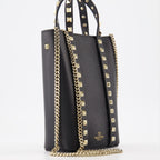 Borse secchiello Sac Rockstud Valentino Garavani Nero Femme