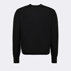 Maille Pull Ami de Coeur Ami PARIS Noir Homme