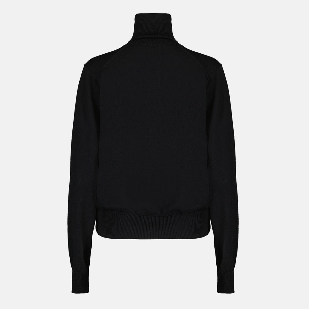 Knitwear Ami de Coeur turtleneck sweater Ami PARIS Black Women