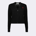 Knitwear Ami de Coeur Cardigan Ami PARIS Black Women