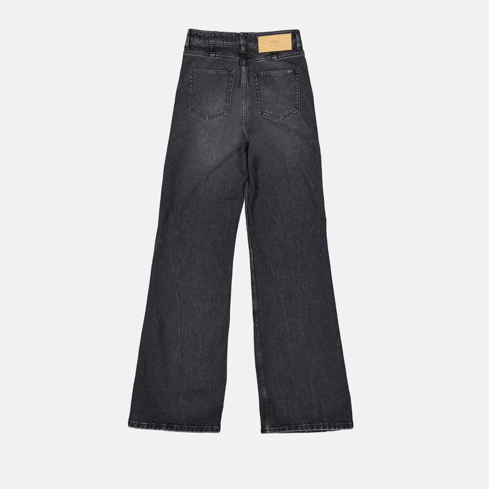 Calças Pantalon jean évasé Ami PARIS Preto Femme