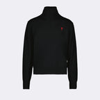 Maille Col roulé Ami de Coeur Ami PARIS Noir Homme