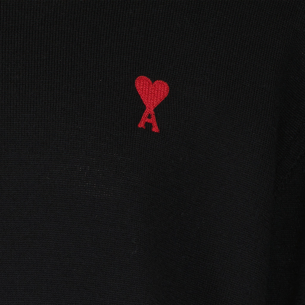 Maille Col roulé Ami de Coeur Ami PARIS Noir Homme