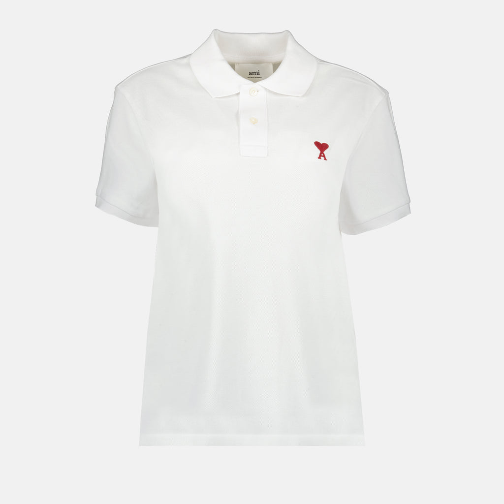 Polos Polo Ami de Coeur Ami PARIS Branco Unissex