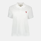 Polos Polo Ami de Coeur Ami PARIS Branco Unissex