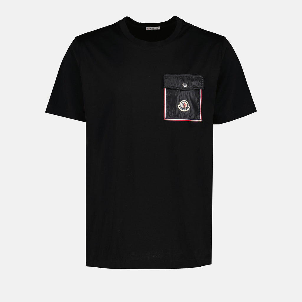 T-shirts T-shirt à poche Moncler Noir Homme