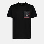 T-shirts T-shirt à poche Moncler Noir Homme