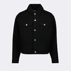 Jackets Wool jacket Ami PARIS Black Unisex