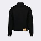 Jackets Wool jacket Ami PARIS Black Unisex