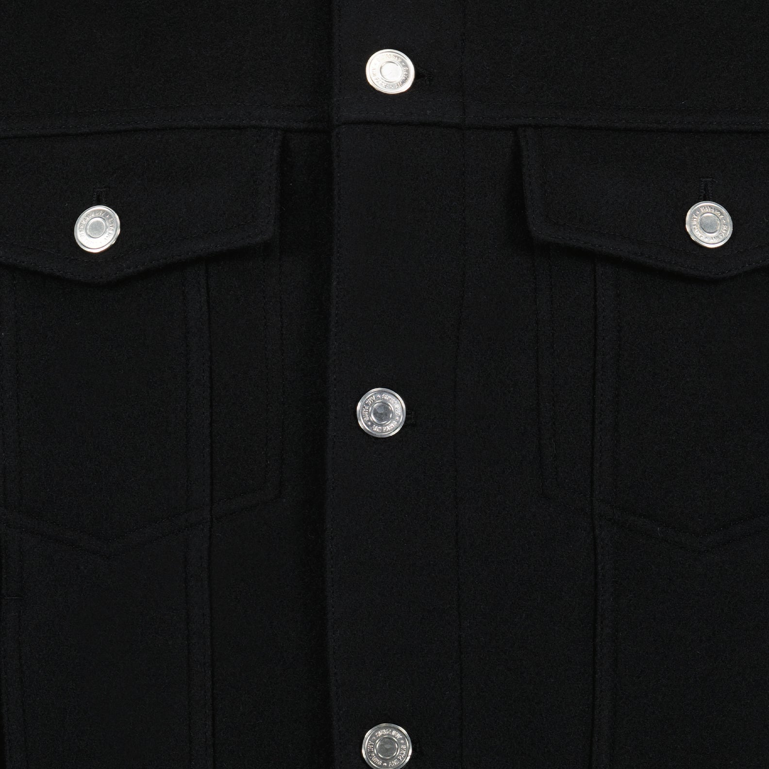 Jackets Wool jacket Ami PARIS Black Unisex