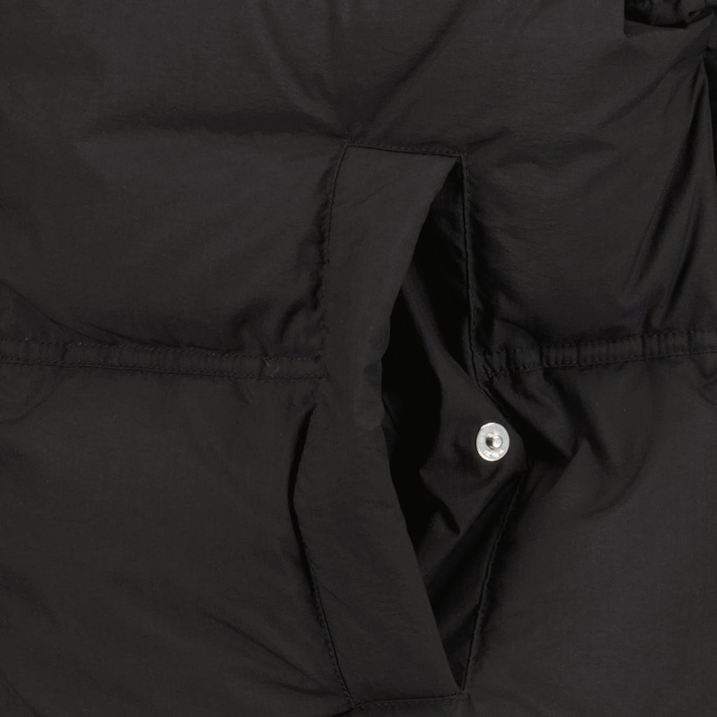 Chaquetas Chaleco de Plumas Sin Mangas Ami PARIS Negro Unisexo