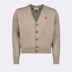 Malhas Cardigan Ami de Coeur Ami PARIS Bege Homme
