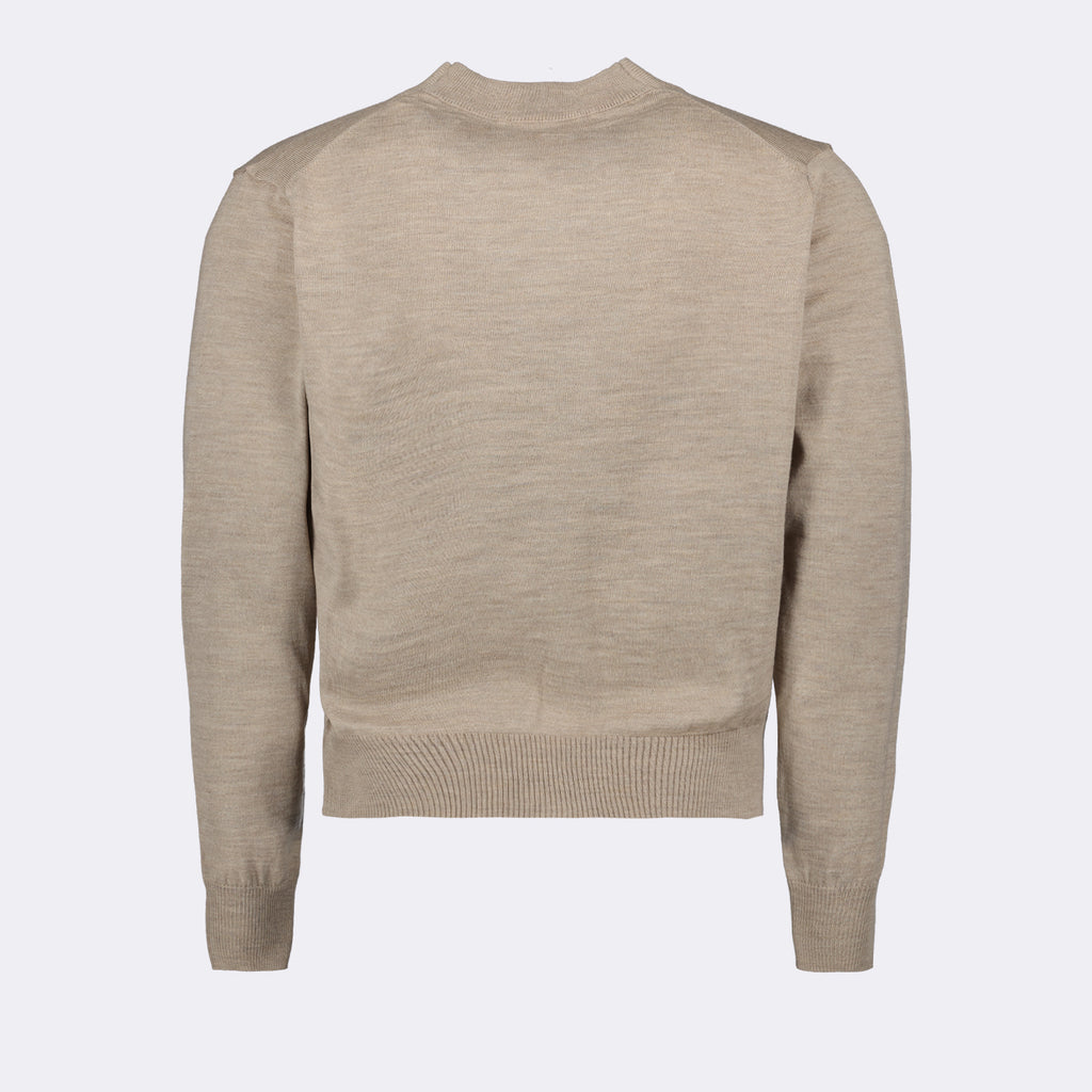 Malhas Cardigan Ami de Coeur Ami PARIS Bege Homme