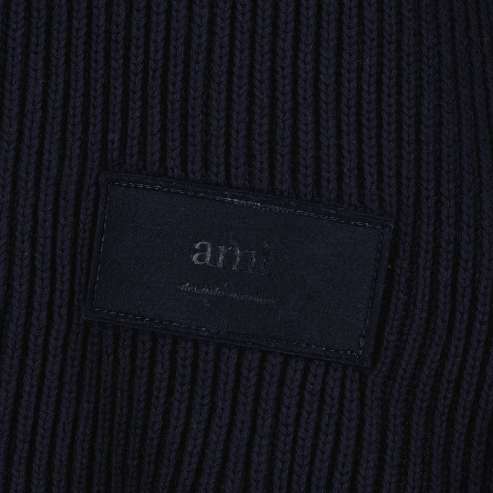 Prendas de punto Col roulé étiquette Ami PARIS azul oscuro Femme