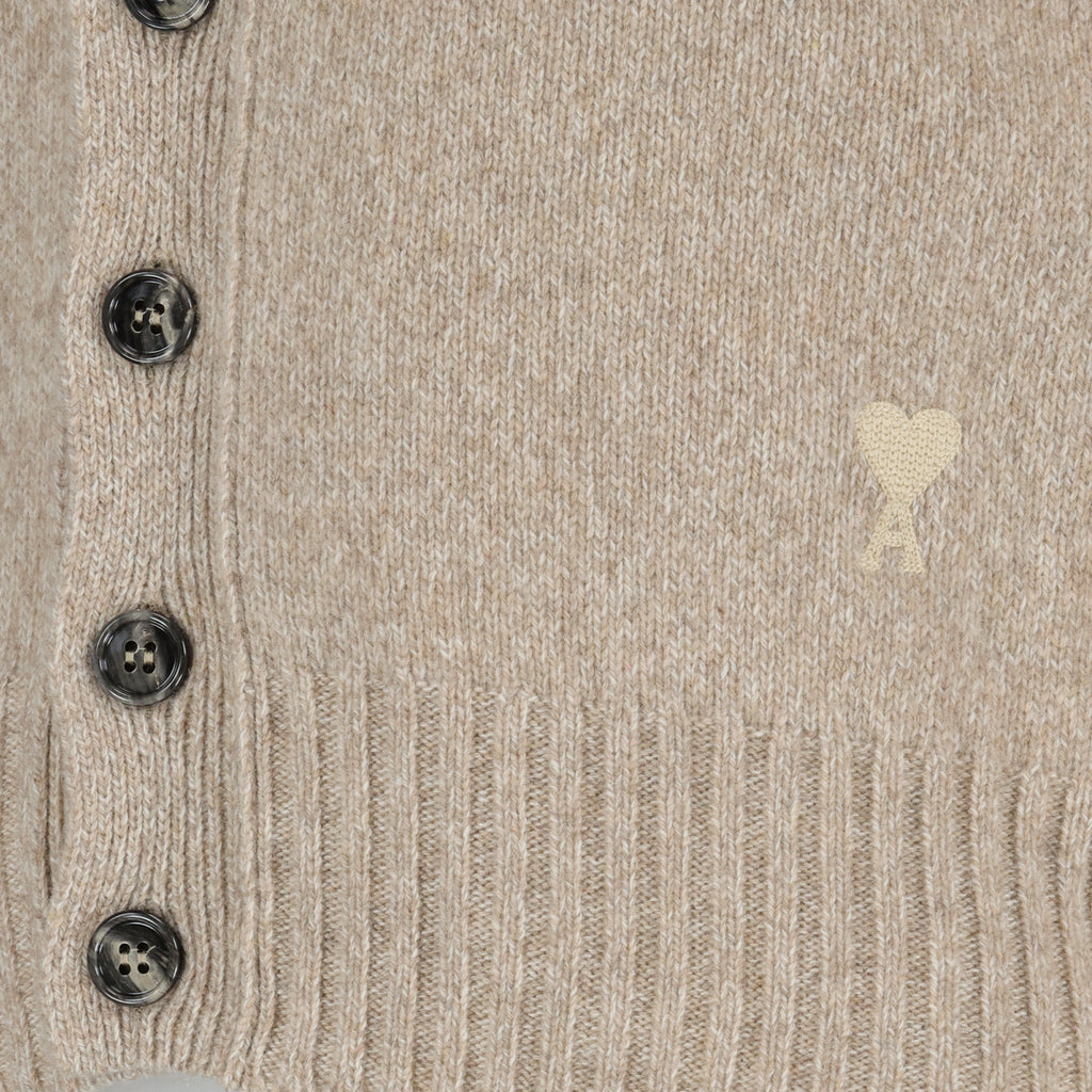 Maglieria Cardigan Ami de Coeur Ami PARIS Beige Femme