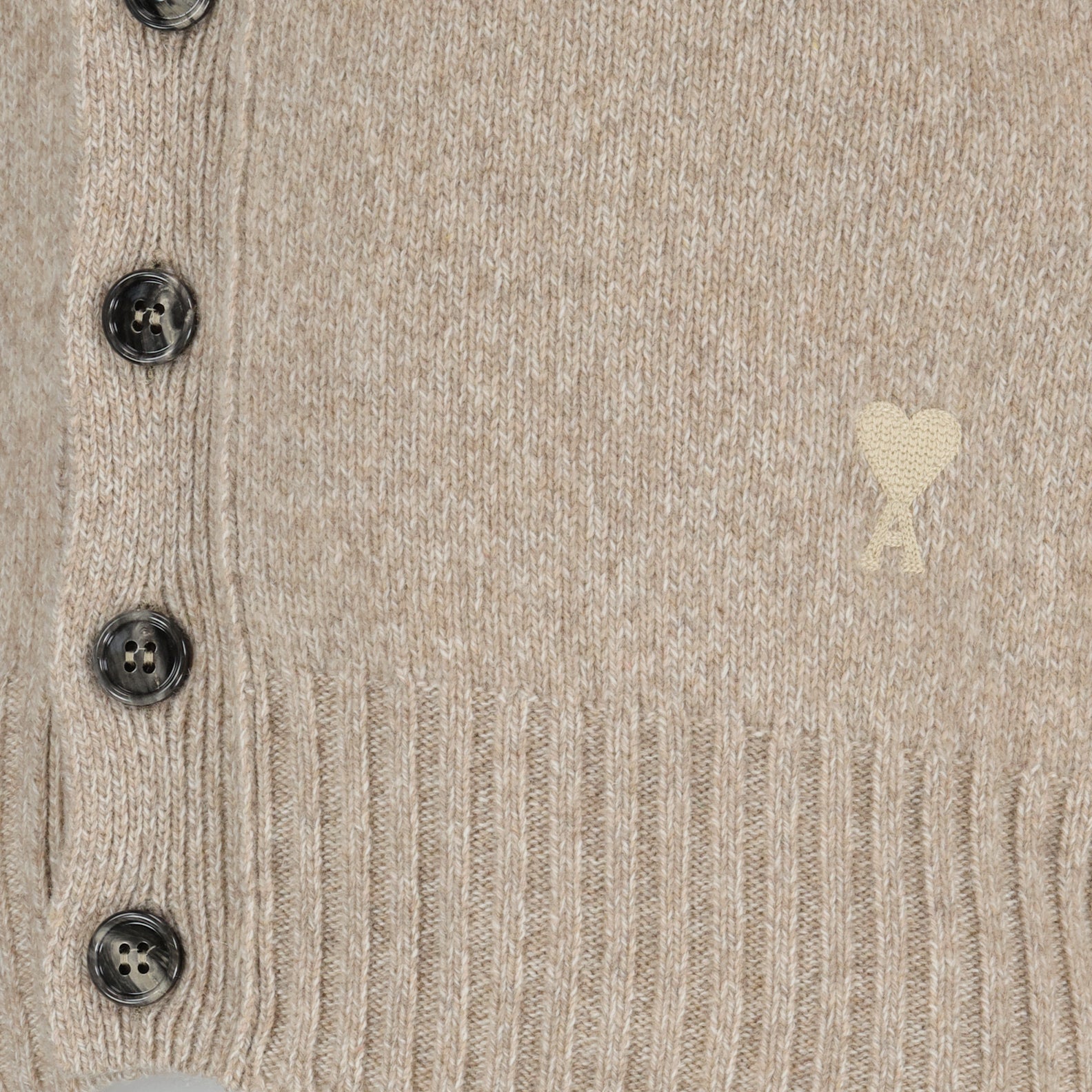 Maglieria Cardigan Ami de Coeur Ami PARIS Beige Femme