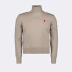 Maille Col roulé Ami de Coeur Ami PARIS Beige Homme