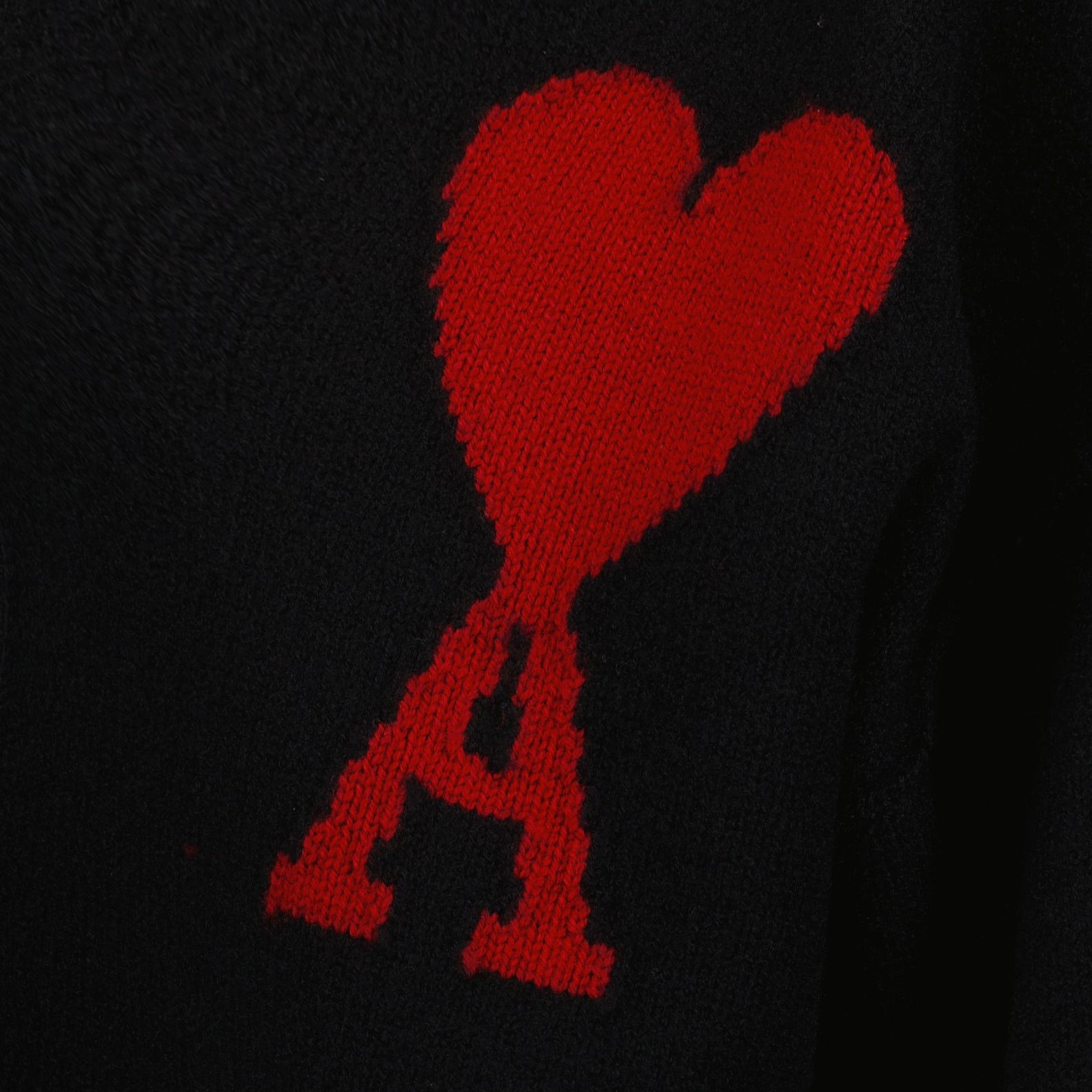 Malhas Cardigan Ami de Coeur Ami PARIS Preto Unissex