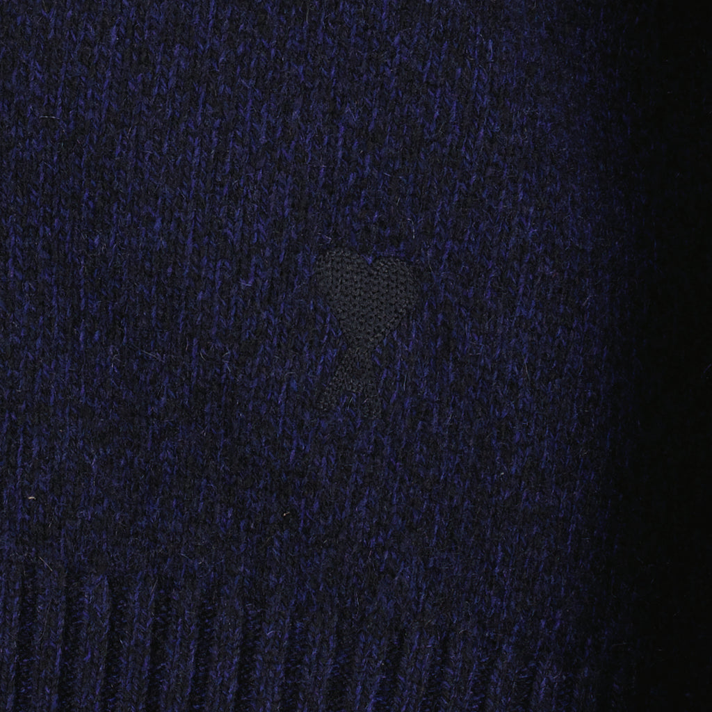 Strickwaren Ami de Coeur Cardigan Ami PARIS Dunkelblau Homme