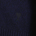 Strickwaren Ami de Coeur Cardigan Ami PARIS Dunkelblau Homme