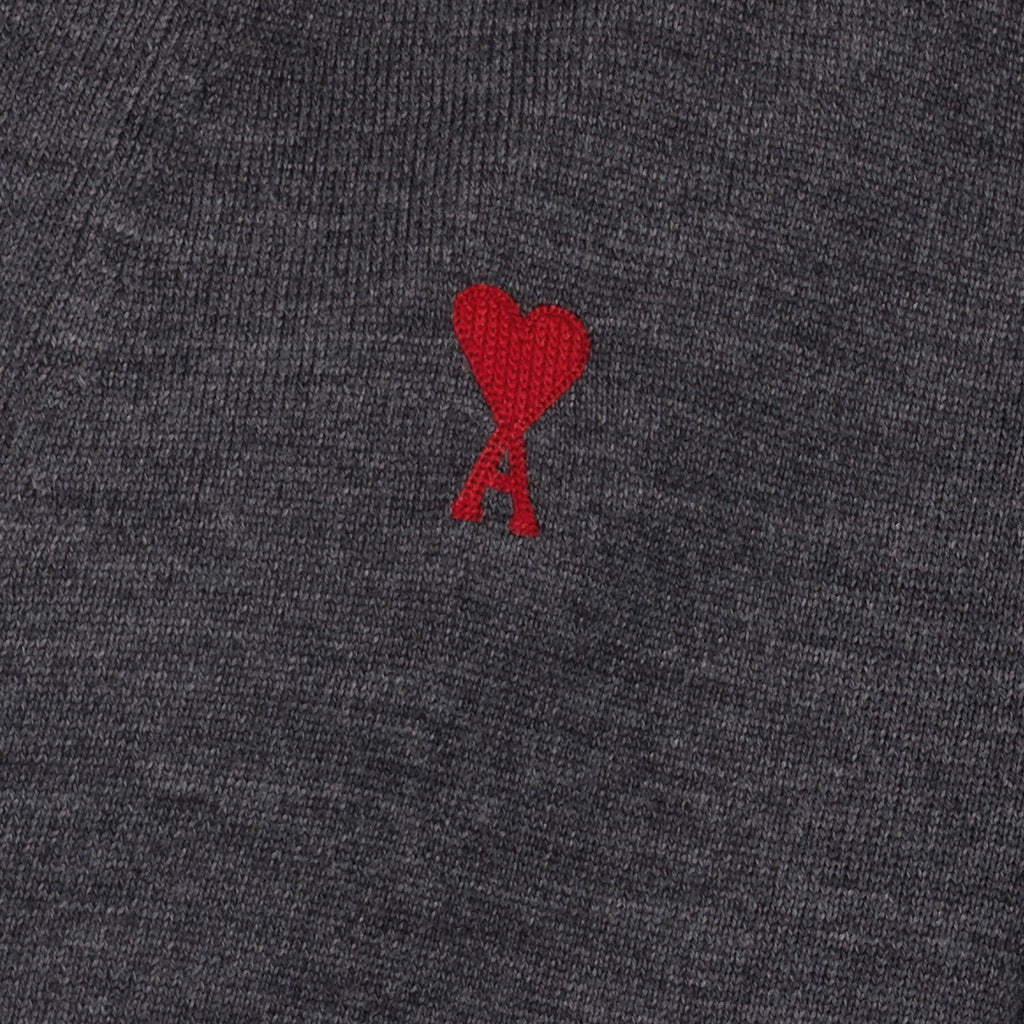 Malhas Cardigan Ami de Coeur Ami PARIS Cinza Homme