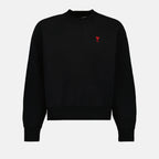 Sweatshirts Ami de Coeur Sweatshirt Ami PARIS Black Unisex