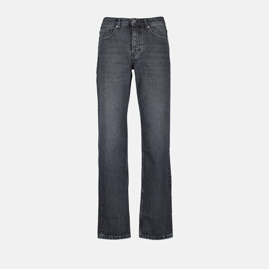 Pantaloni Pantalon jean droit Ami PARIS Nero Homme