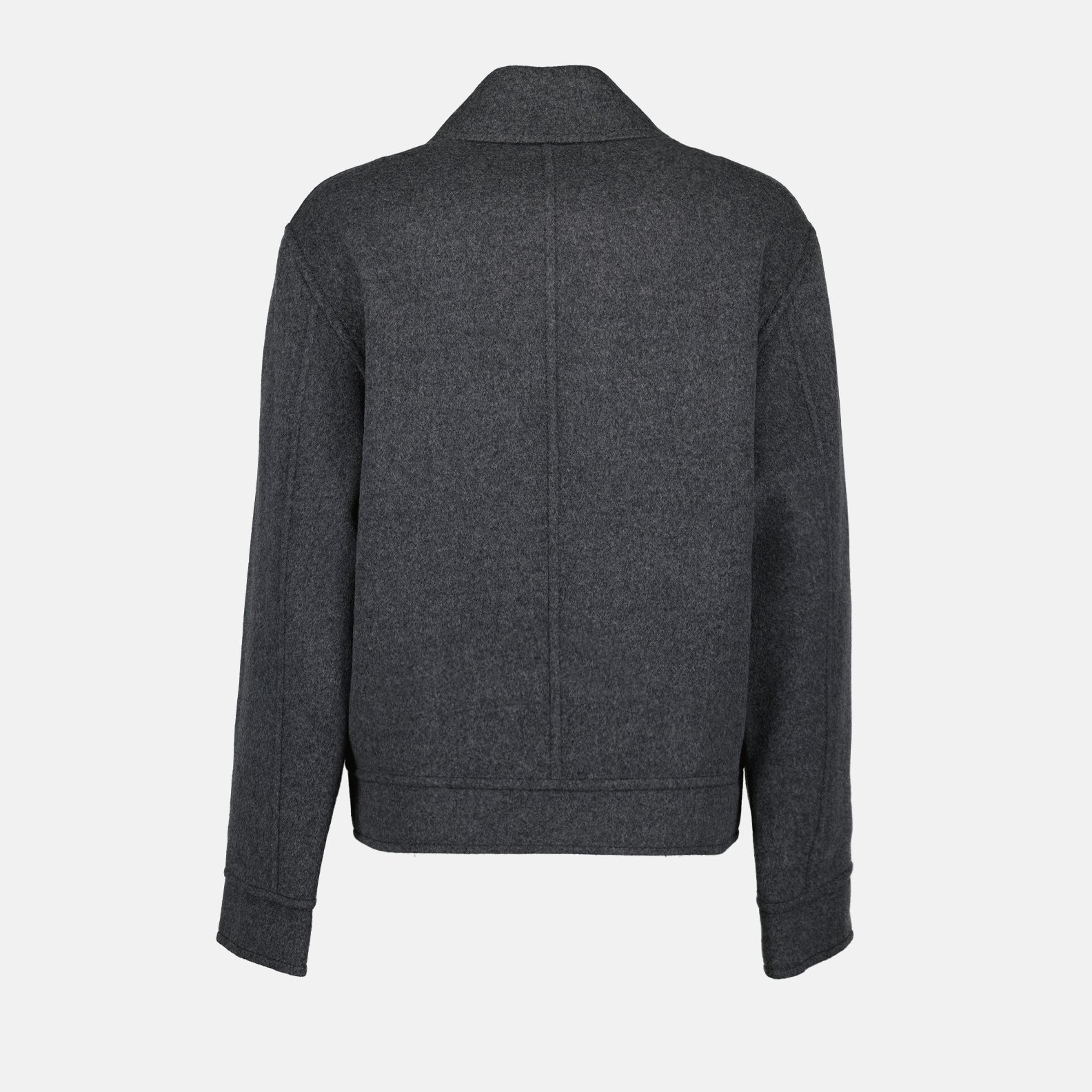 Giacche Veste en laine Ami PARIS Grigio Homme