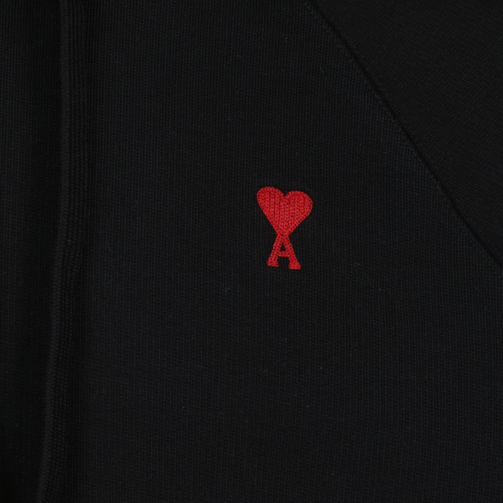 Sweatshirts Sweat à capuche Ami de Coeur Ami PARIS Noir Unisexe