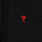 Sweatshirts Sweat à capuche Ami de Coeur Ami PARIS Noir Unisexe