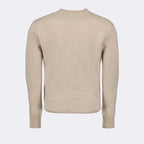 Maille Pull Ami de Coeur Ami PARIS Beige Homme
