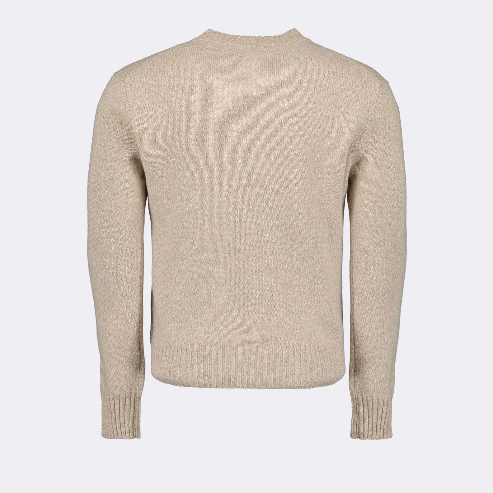 Maille Pull Ami de Coeur Ami PARIS Beige Homme