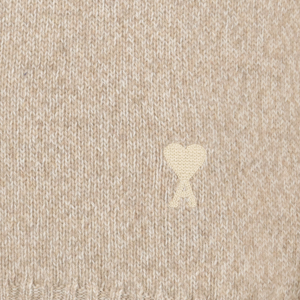 Maille Pull Ami de Coeur Ami PARIS Beige Homme