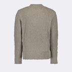 Maille Pull en alpaga Ami PARIS Beige Homme
