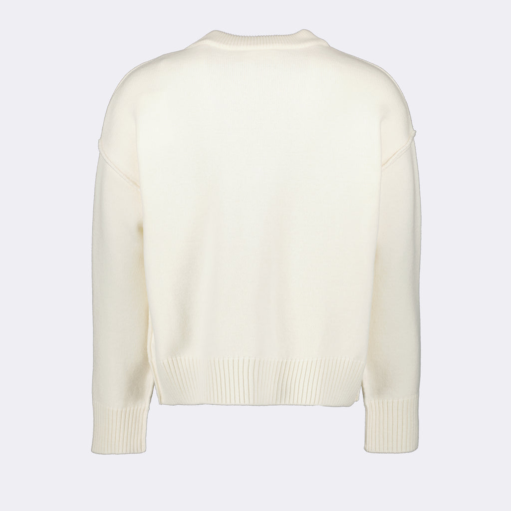 Maglieria Cardigan Ami de Coeur Ami PARIS Bianco Unisex